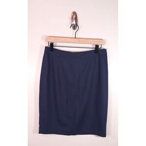 Reiss Navy Pencil Skirt Size 8 Career Office Workwear Lined